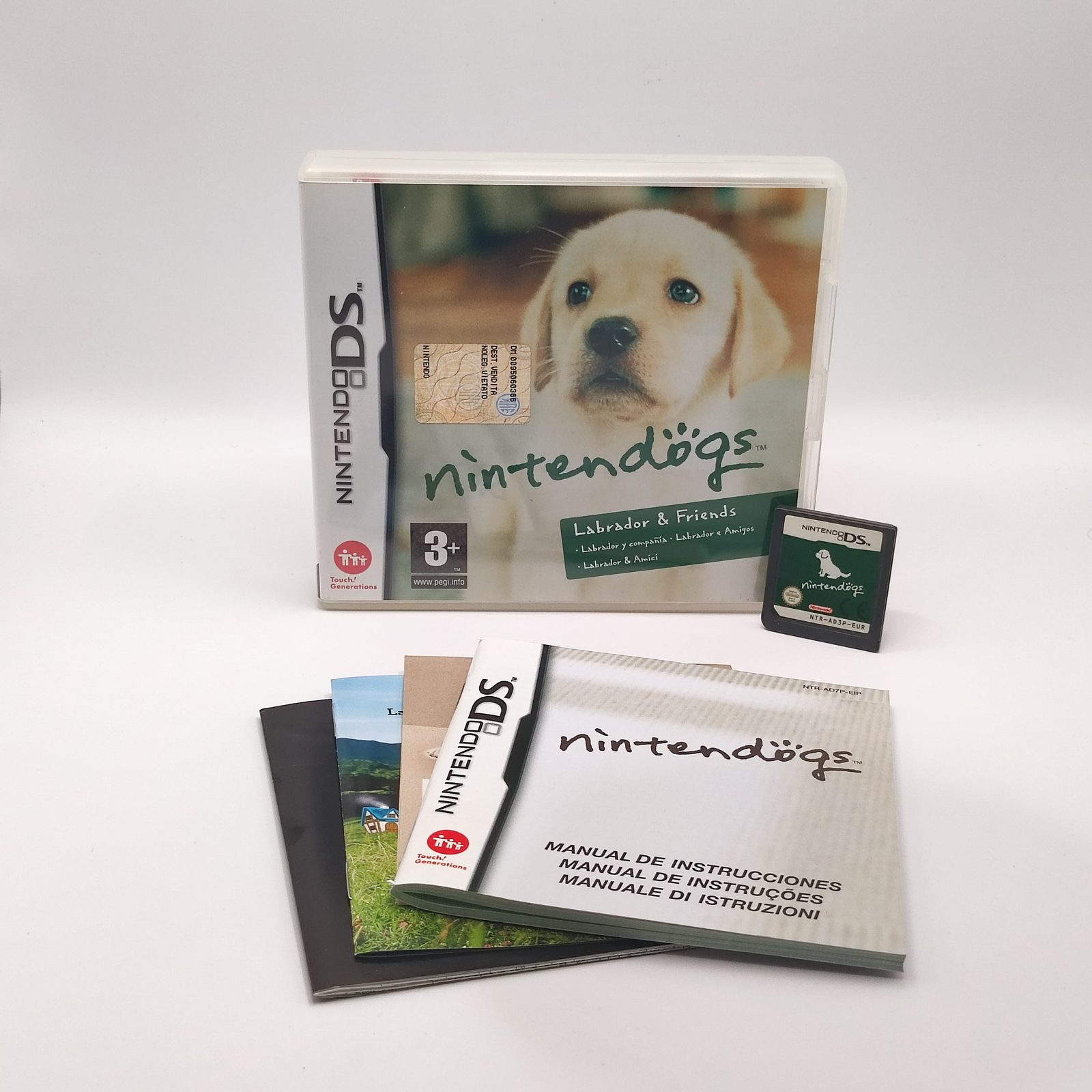 Nintendogs Labrador & Friends Nintendo DS PAL ITA completo
