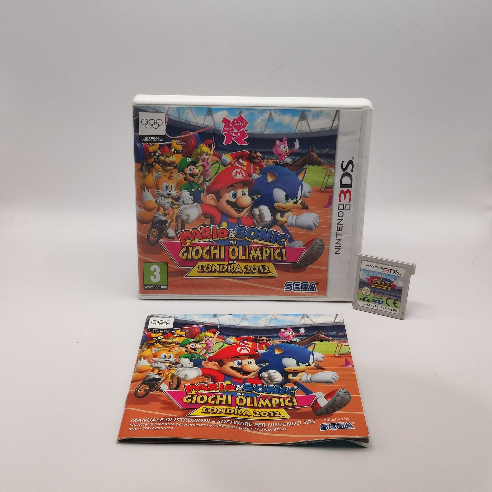 Mario & Sonic ai Giochi Olimpici di Londra 2012 Nintendo 3DS PAL ITA