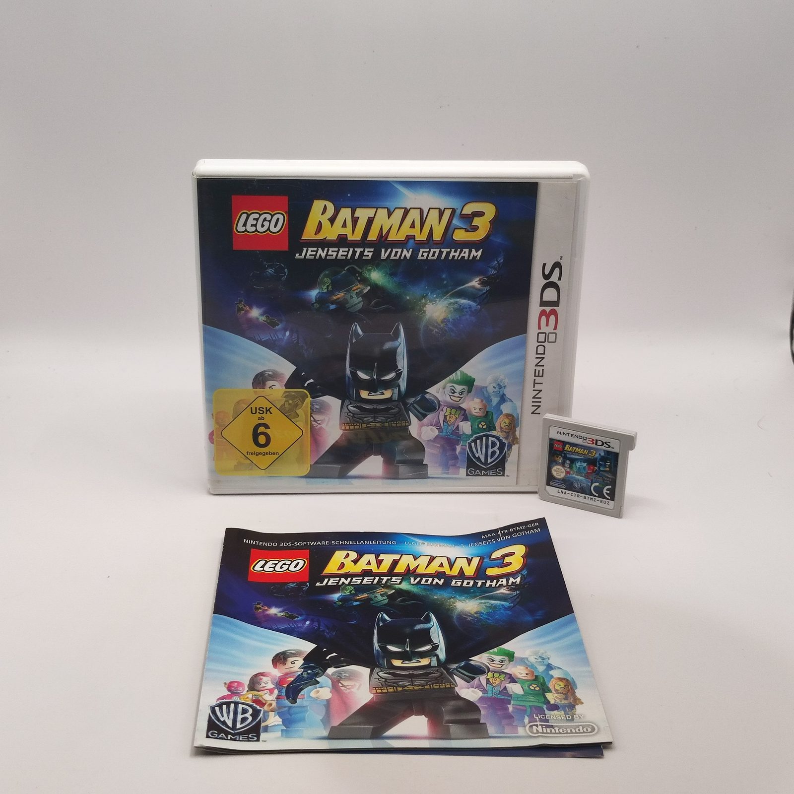 LEGO Batman 3 Gotham e Oltre Nintendo 3DS PAL GER completo