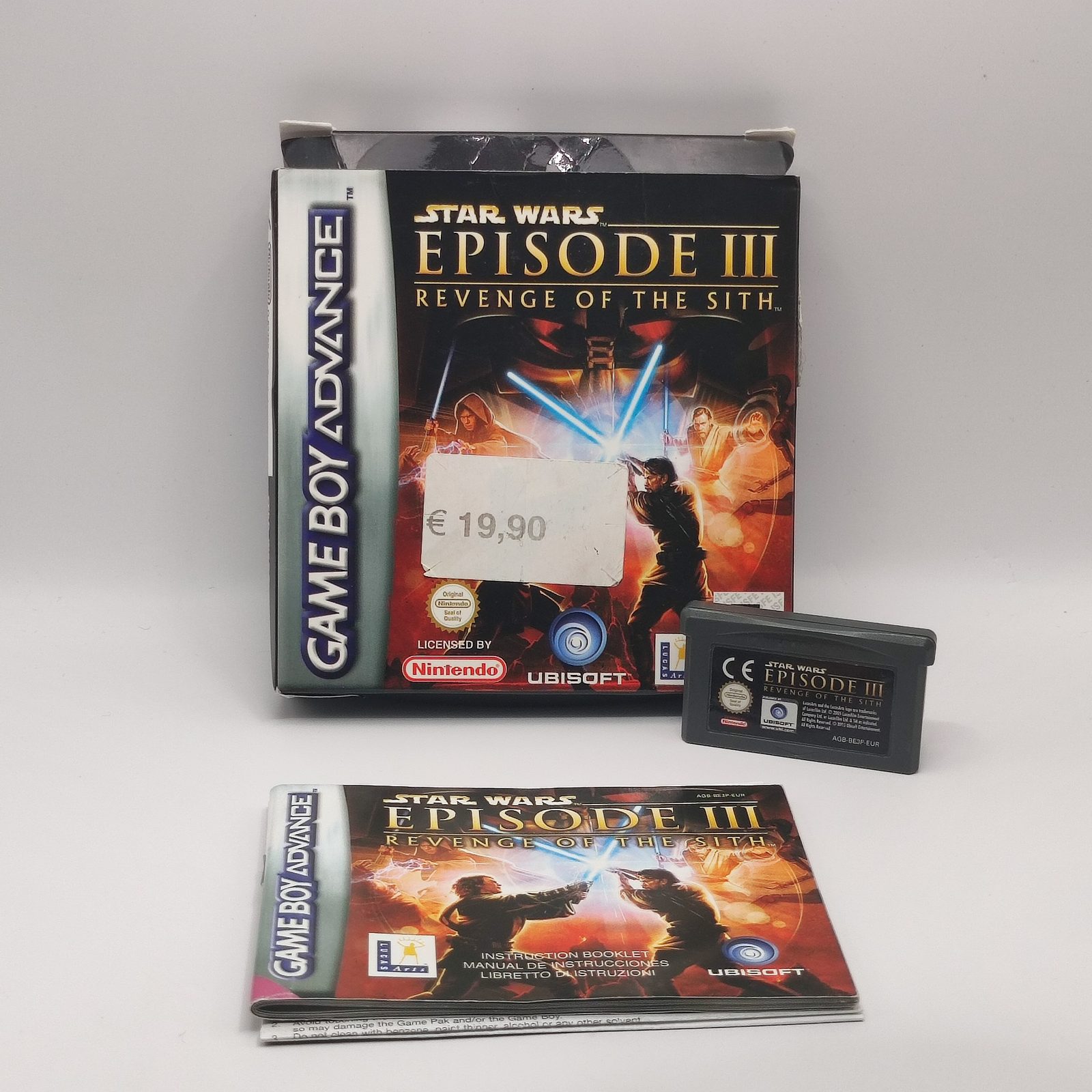 Star Wars Episodio III Revenge of the Sith GBA PAL ITA completo