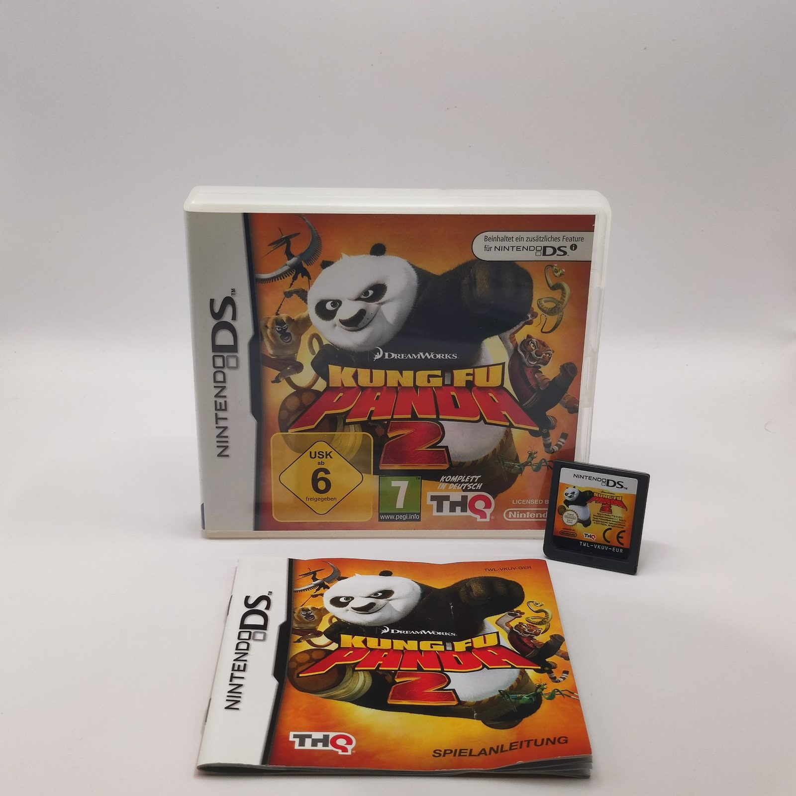 Kung Fu Panda 2 Nintendo DS PAL GER completo