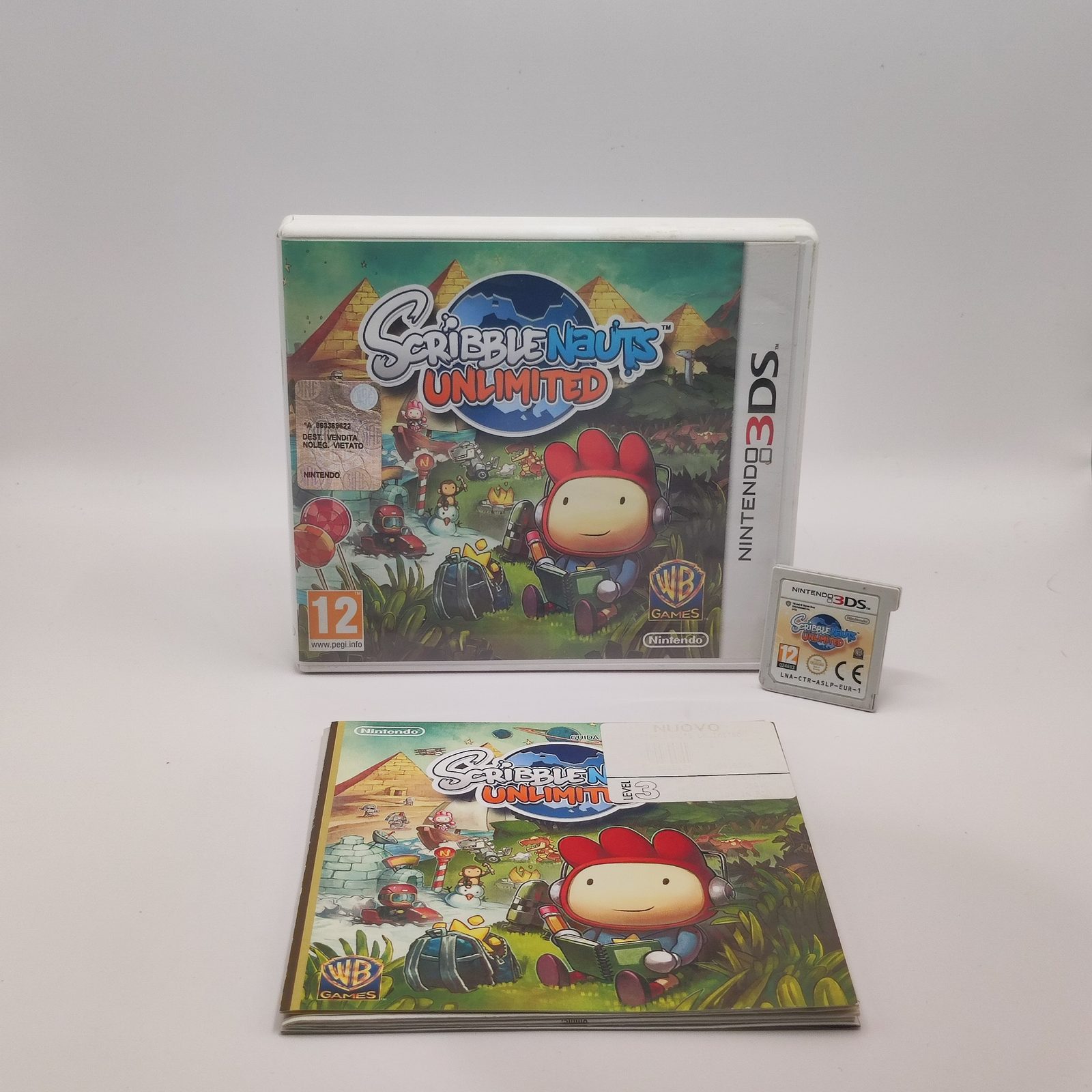 Scribblenauts Unlimited Nintendo 3DS PAL ITA completo