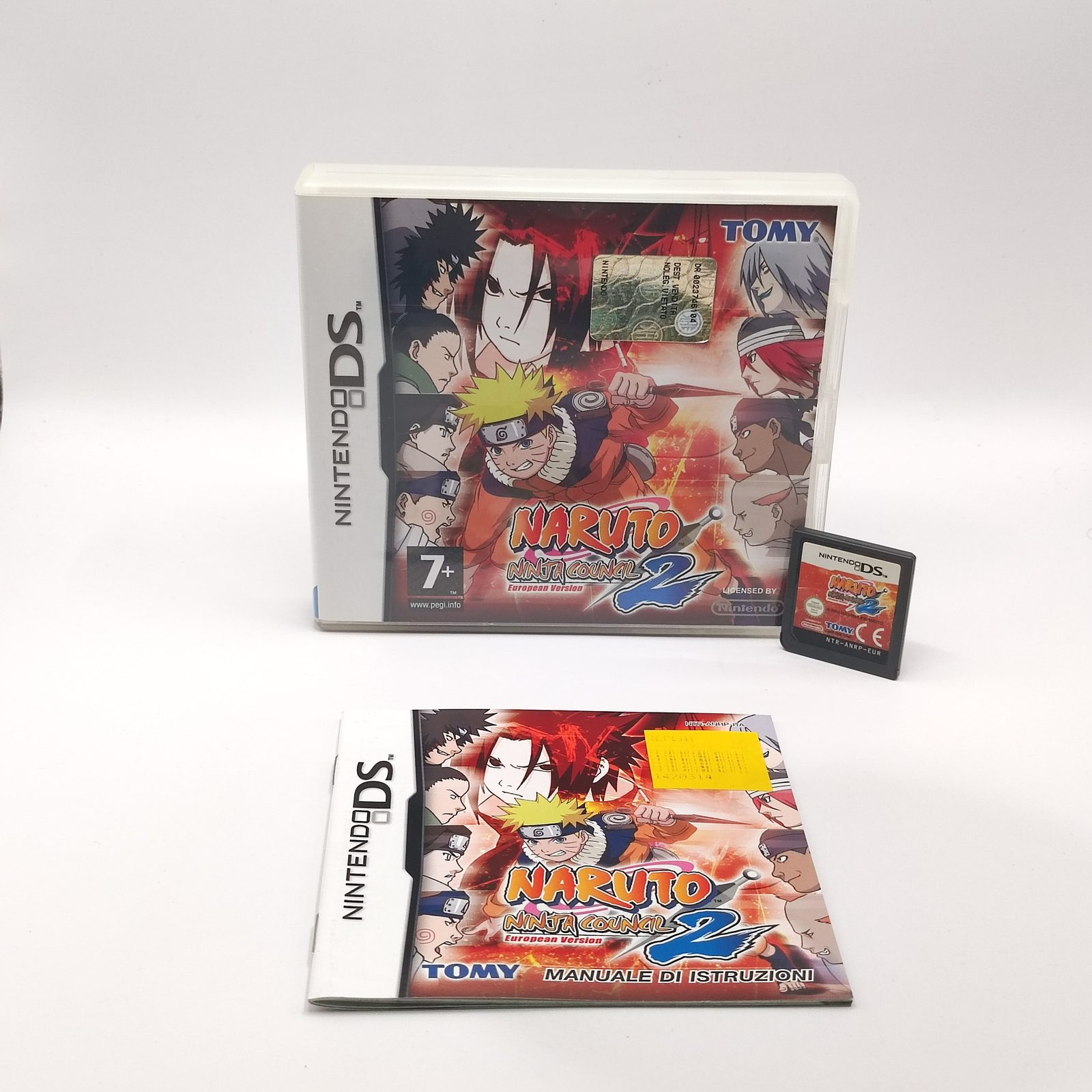 Naruto Ninja Council 2 European Version - Nintendo DS - PAL ITA Completo