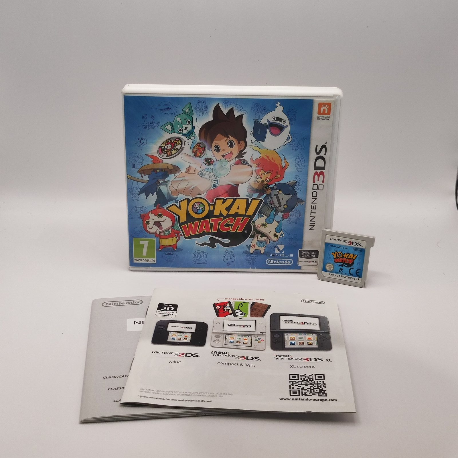 Yo-Kai Watch Nintendo 3DS PAL EUR completo