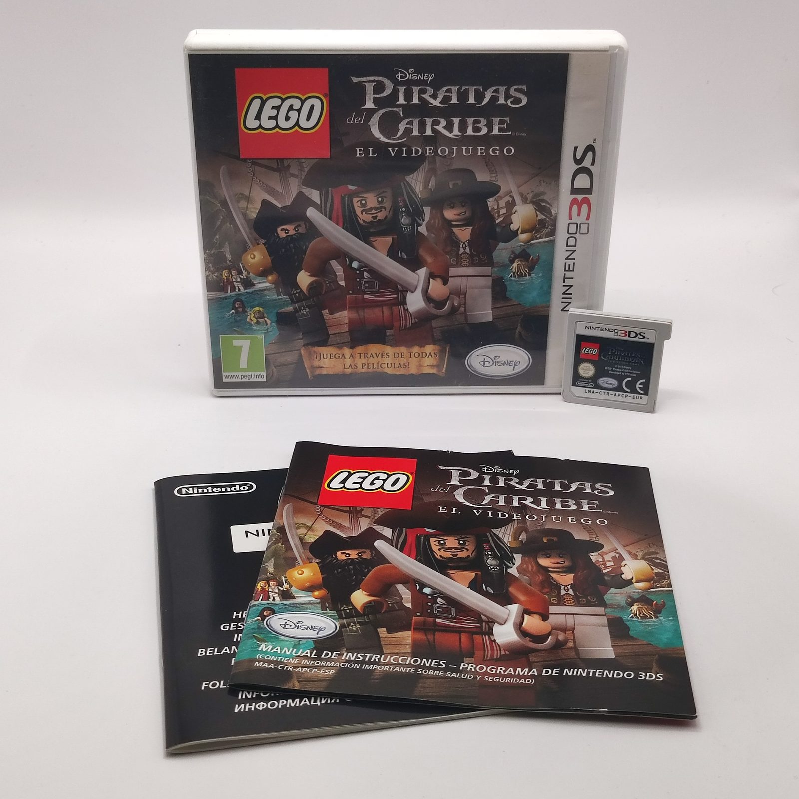 LEGO Pirati dei Caraibi Nintendo 3DS PAL ESP completo