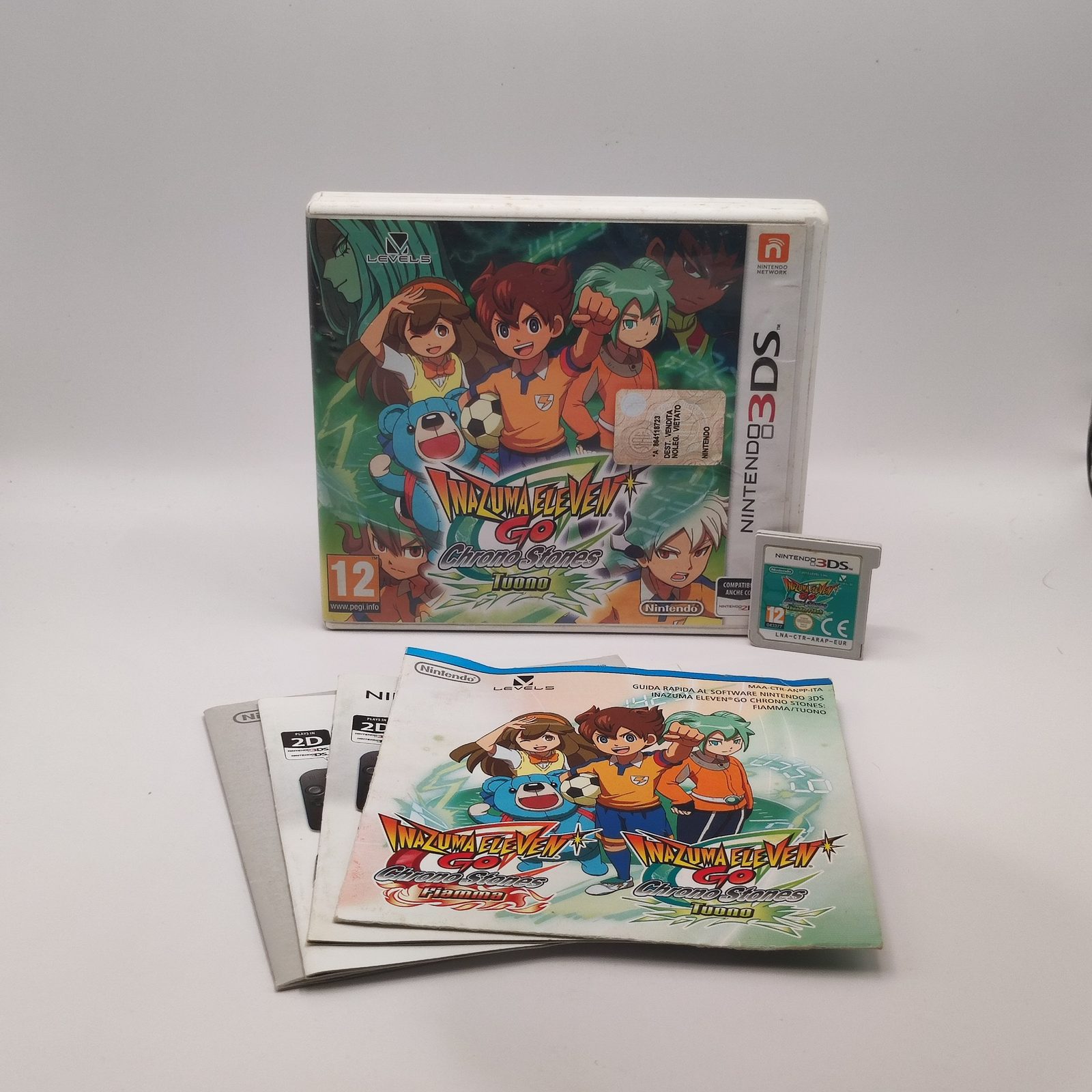 Inazuma Eleven GO Chrono Stones Tuono 3DS PAL ITA completo