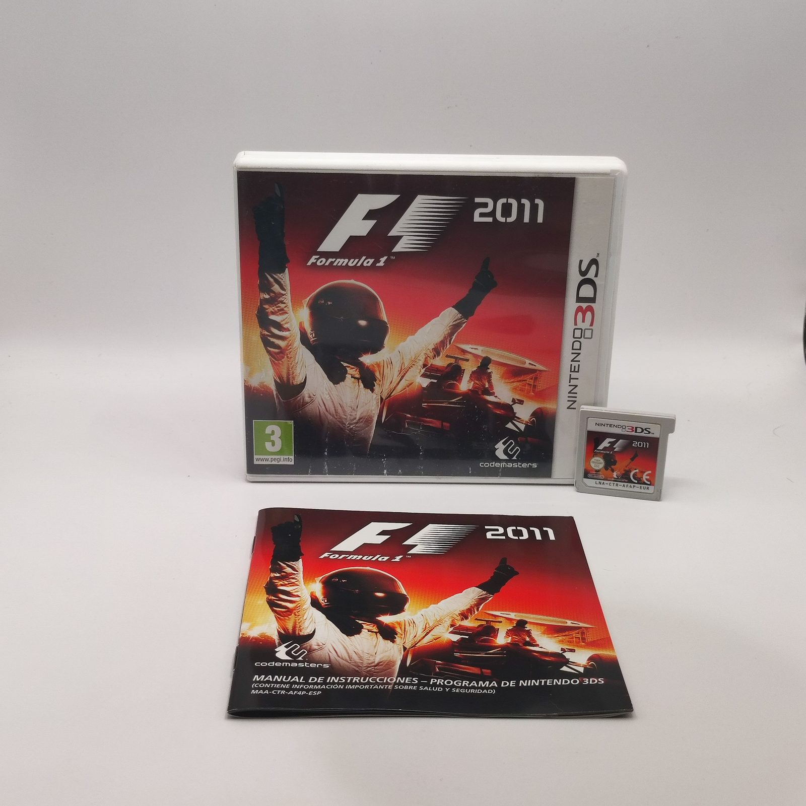 F1 2011 Nintendo 3DS PAL ESP completo