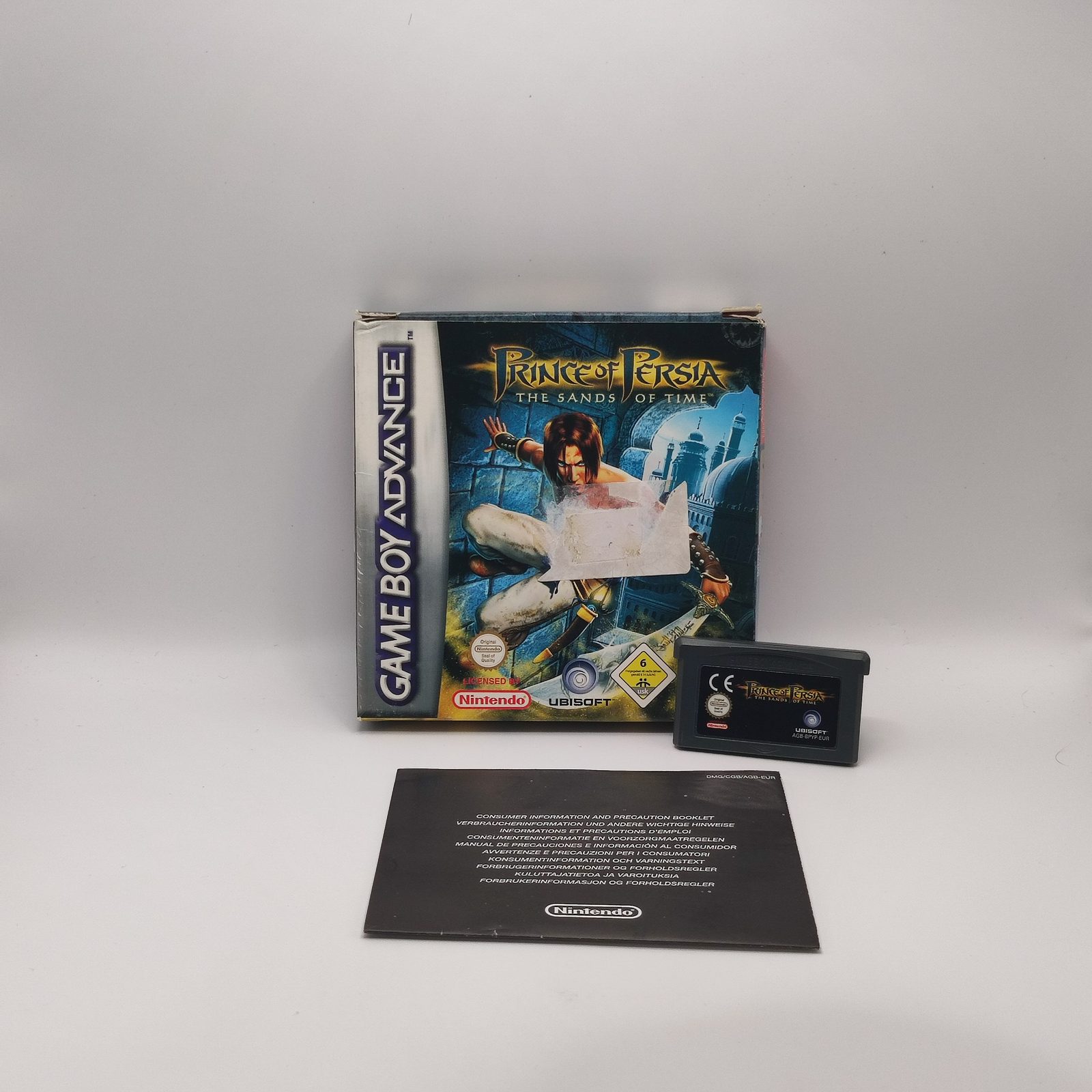 Prince of Persia Le Sabbie del Tempo GBA PAL ITA completo